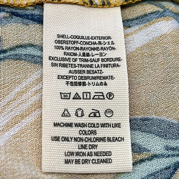 Free People Bella Golden Yellow Floral Printed Tunic - Picture 11 of 13